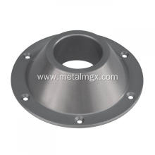 Powder Coated Gray Metal Table Leg Bracket